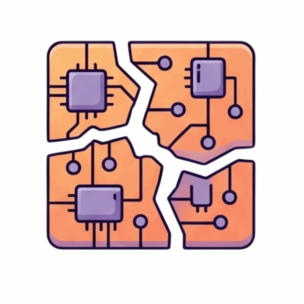 Icon - Fragmented systems