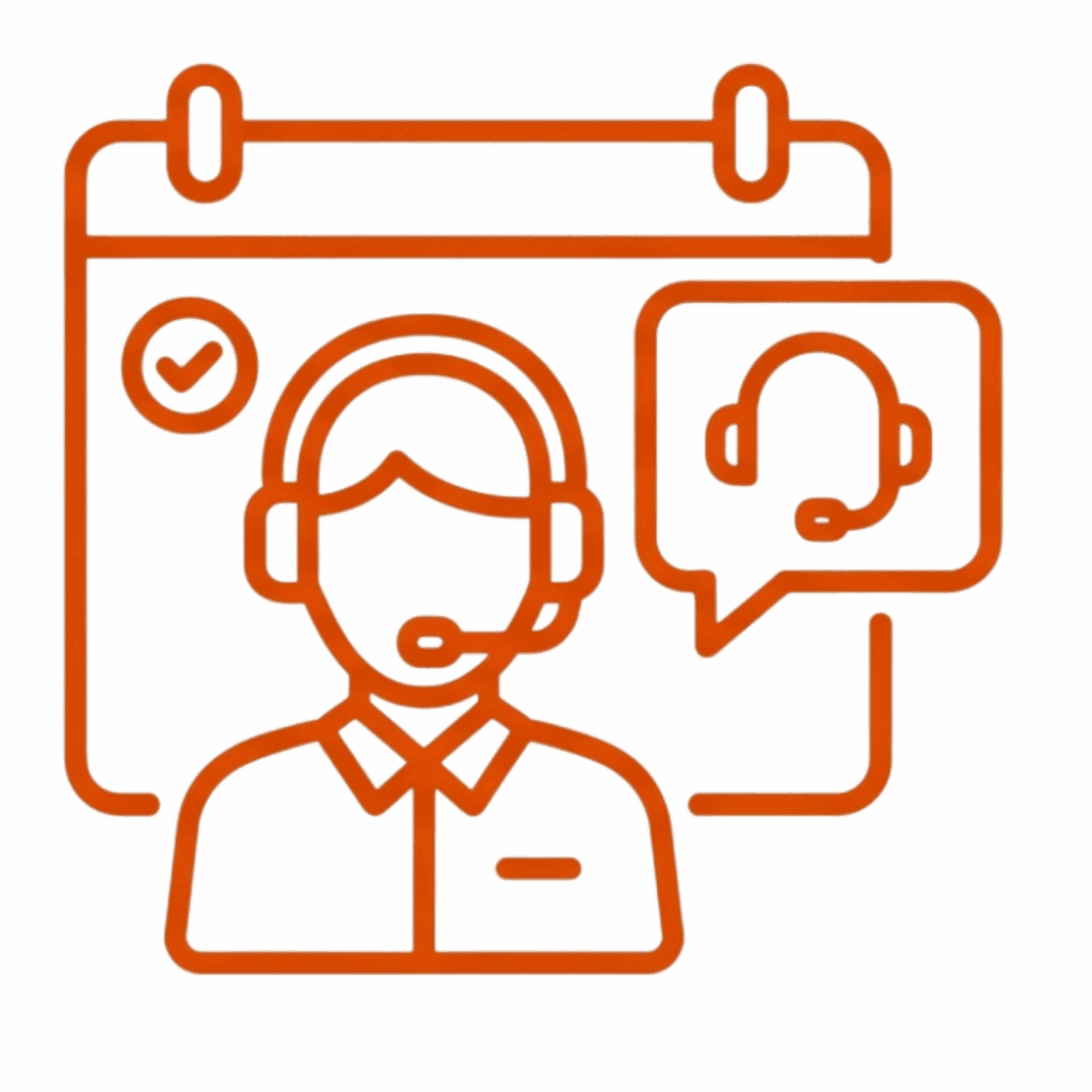 Icon - Customer support operations