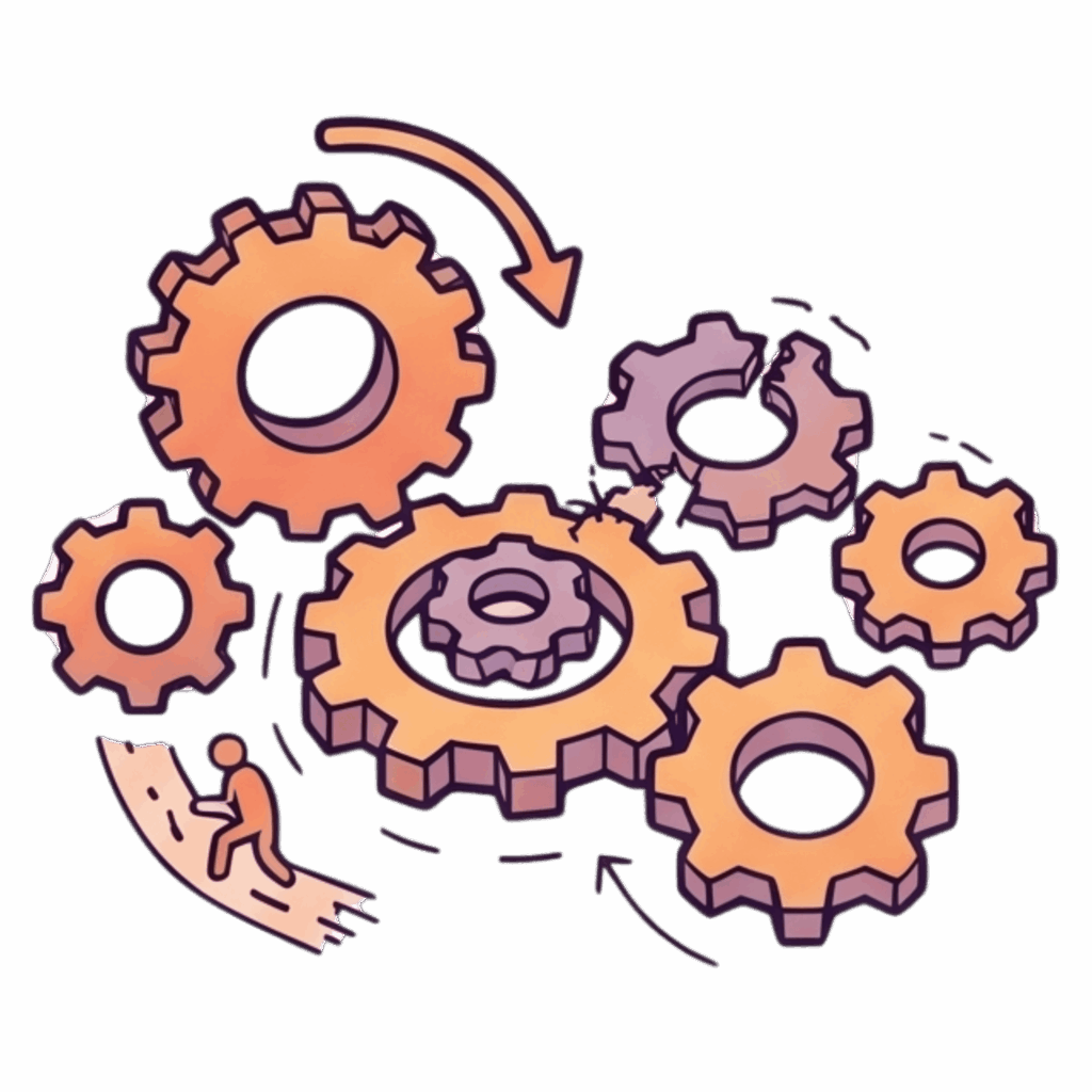 Icon - Process inefficiency
